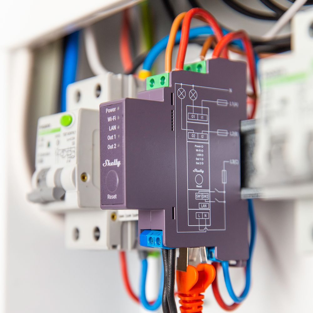 Shelly Pro 2 WiFi 2Channel Sma - Shelly Relay Module reseña y precio