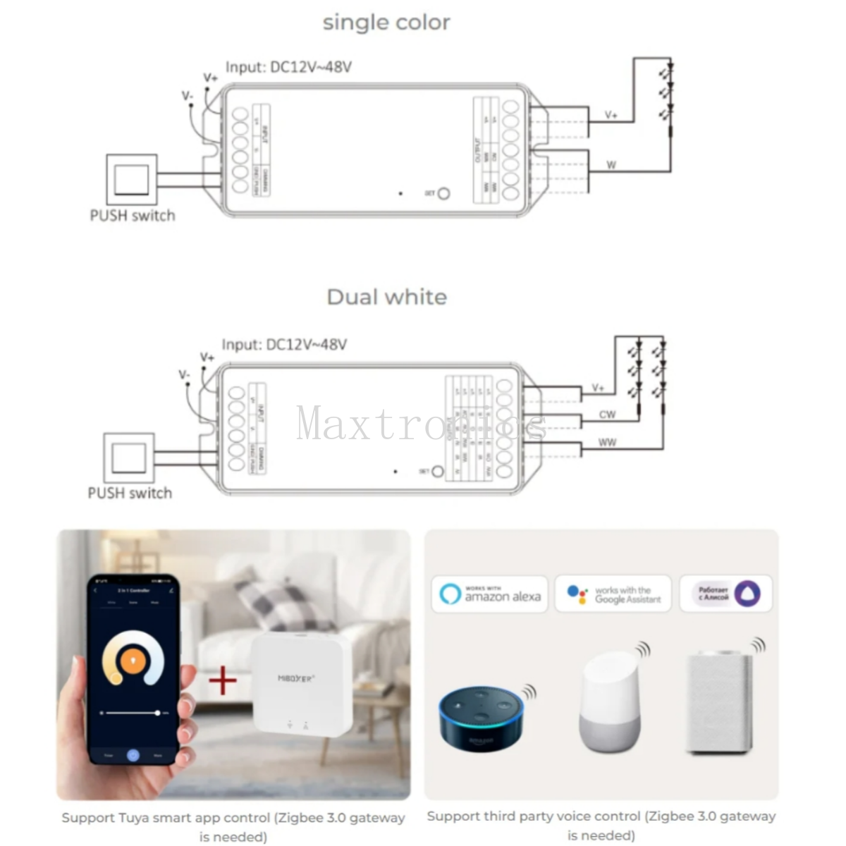Miboxer DC12~48V Zigbee3.0 +2. - Zigbee Coordinator Stick reseña y precio