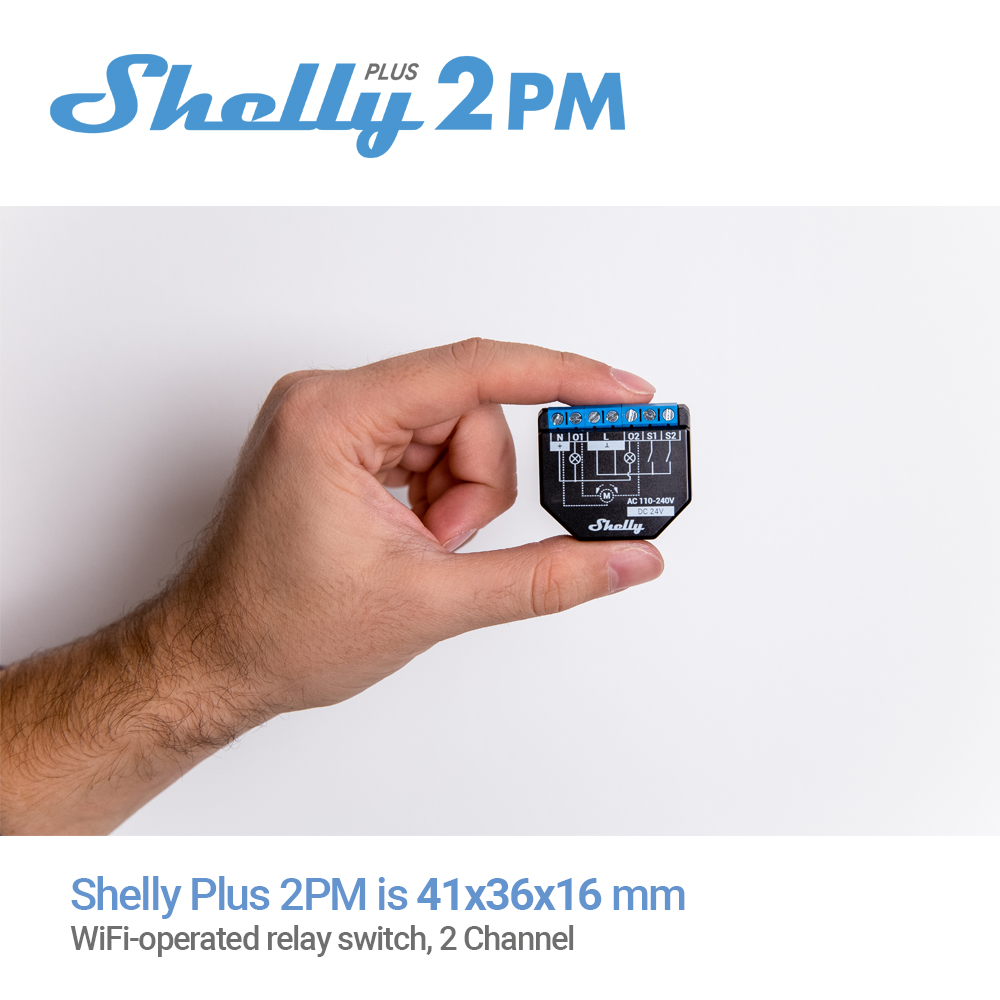 Shelly Plus 2PM Smart Home WiF - Shelly Relay Module reseña y precio