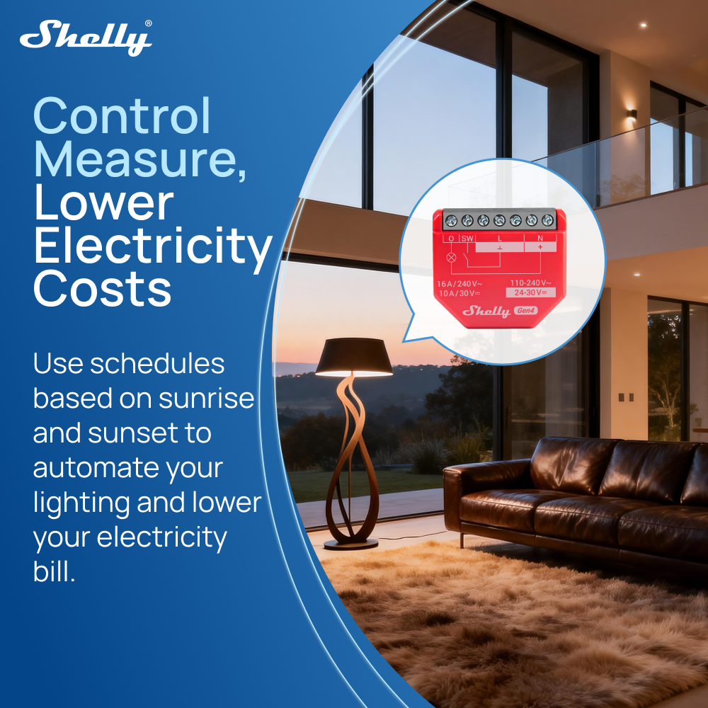 Shelly 1PM Gen4 Zigbee Disposi - Shelly Relay Module reseña y precio