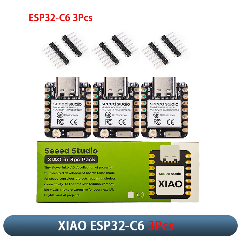 XIAO ESP32-C6 3Pcs Development - Home Automation With Arduino reseña y precio