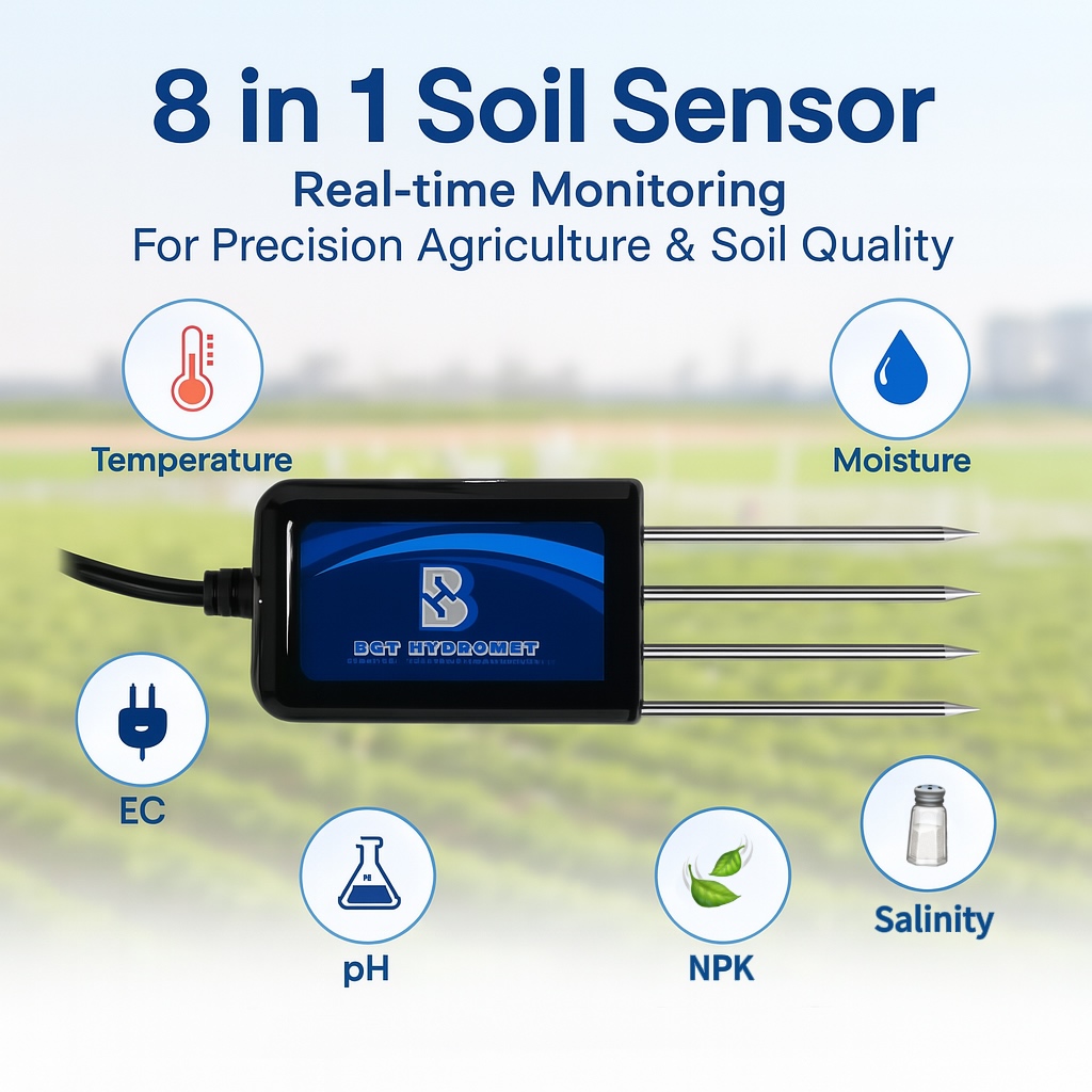 8 in 1 Digital Soil Sensor And - Temperature Humidity Sensor reseña y precio