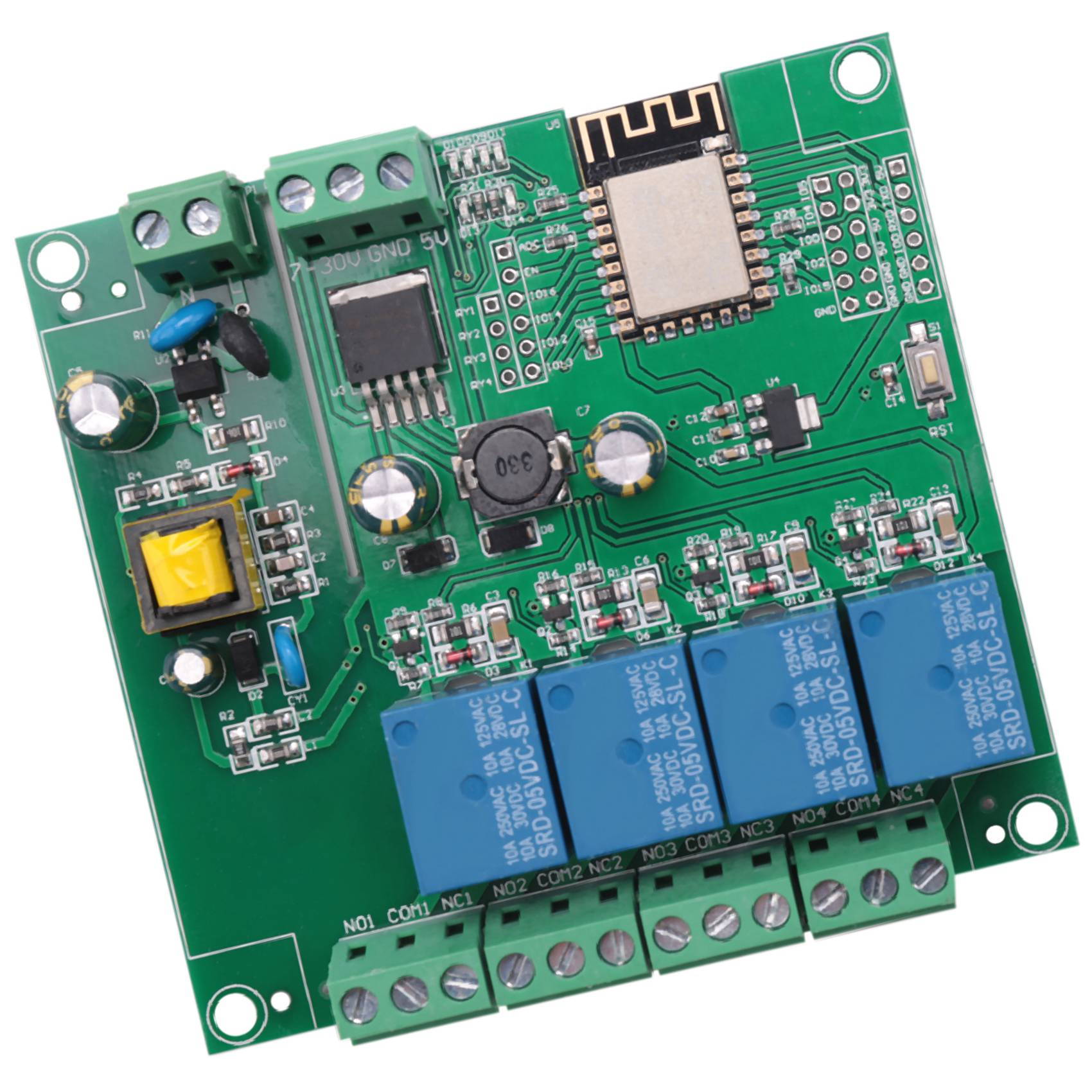 SCLS ESP8266 Wireless WIFI 4 C - Relay 8 Channel Board reseña y precio