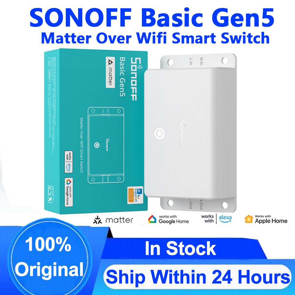 SONOFF Basic Gen5 Matter Over  - Sonoff Basic Switch reseña y precio