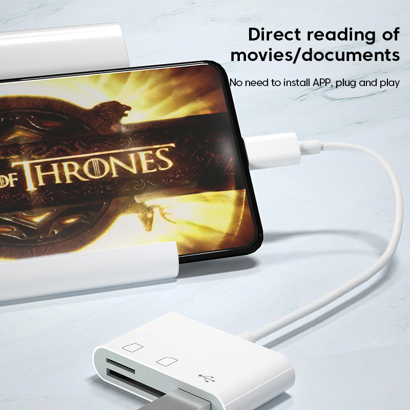 3 in 1 Type C Card Reader Adap - Home Assistant Sd reseña y precio