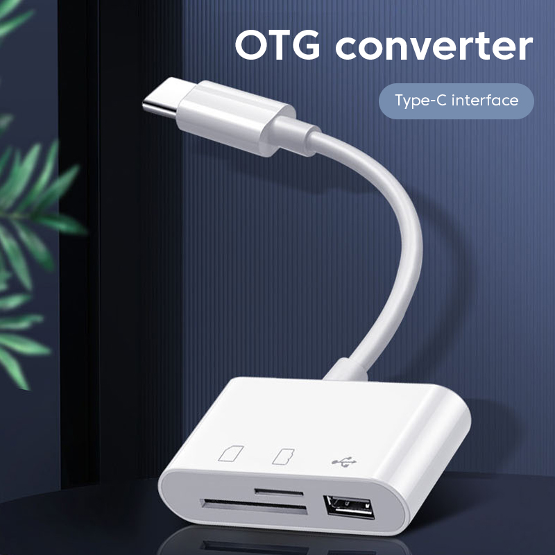 3 in 1 Type C Card Reader Adap - Home Assistant Sd reseña y precio