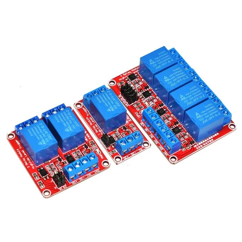 DC 5V 12V 24V 1 2 4 6 8 Channe - Relay 8 Channel Board reseña y precio