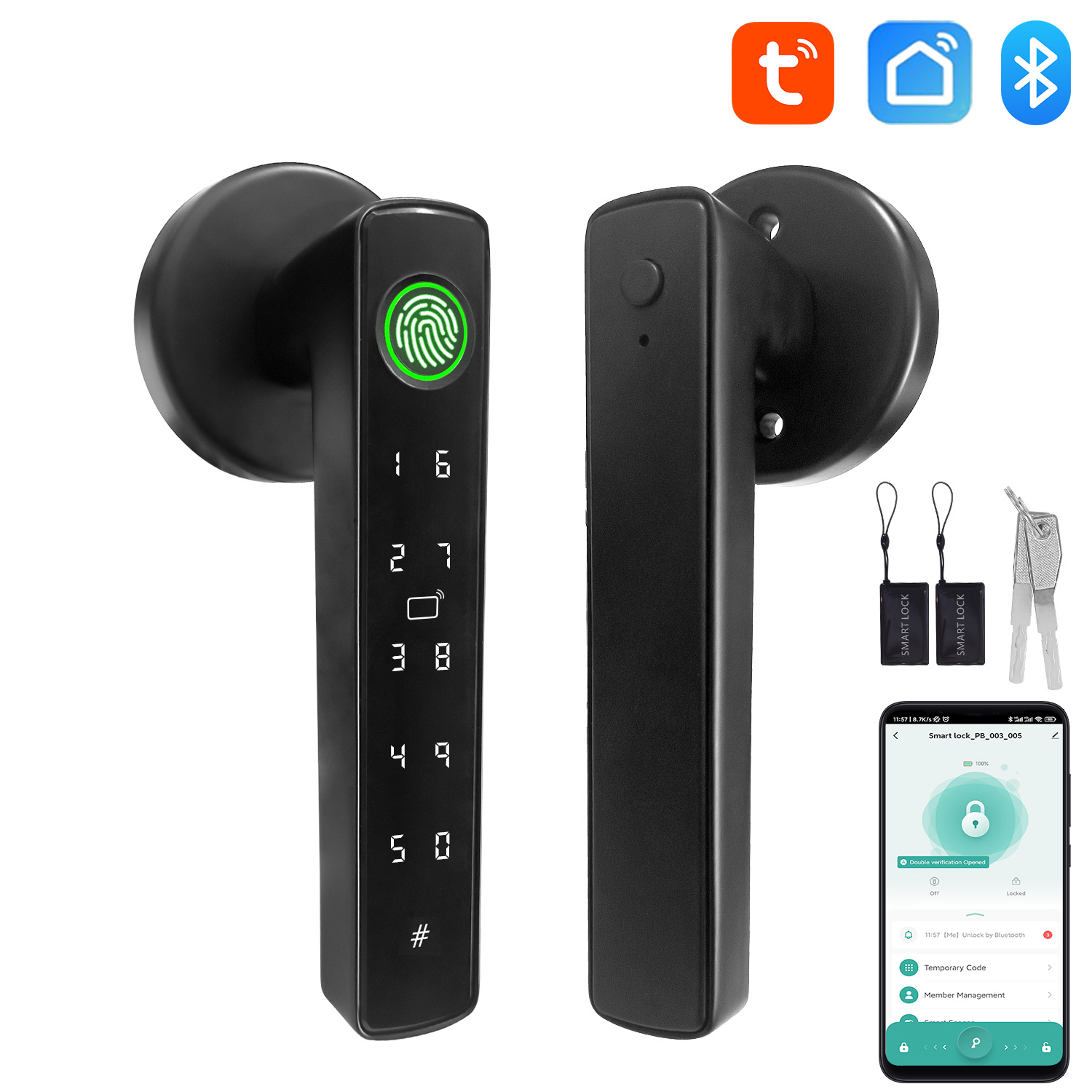 Tuya Smart Bluetooth Door Lock - Home Automation Tutorial reseña y precio
