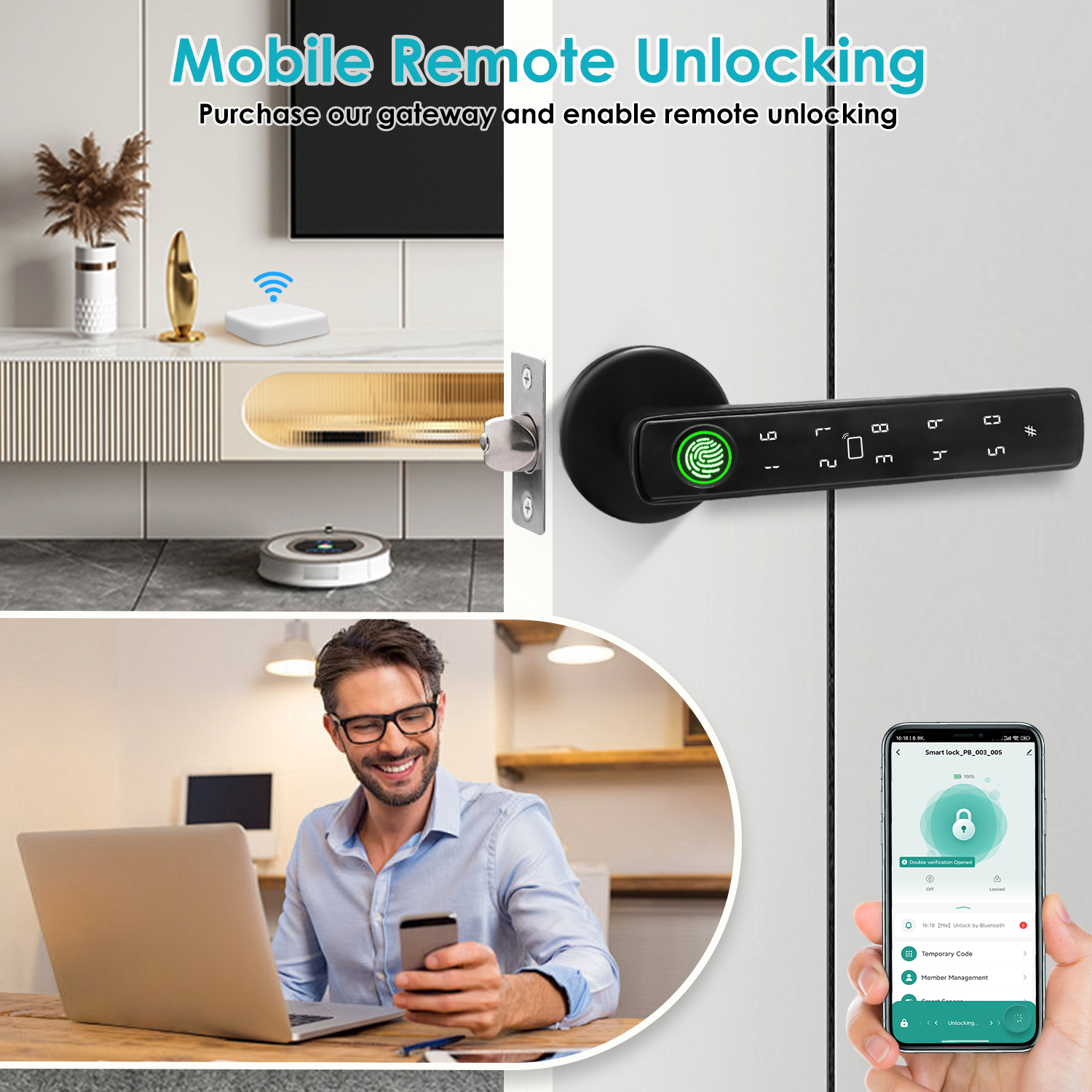 Tuya Smart Bluetooth Door Lock - Home Automation Tutorial reseña y precio