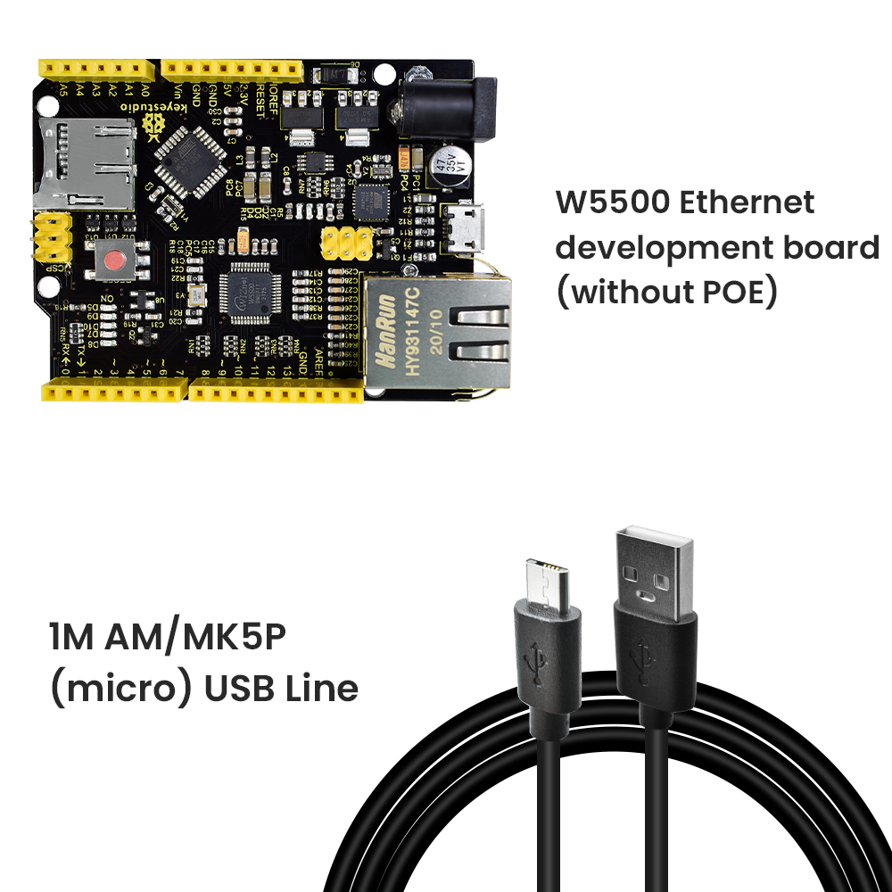 Keyestudio W5500 ETHERNET DEVE - Ethernet Module W5500 reseña y precio