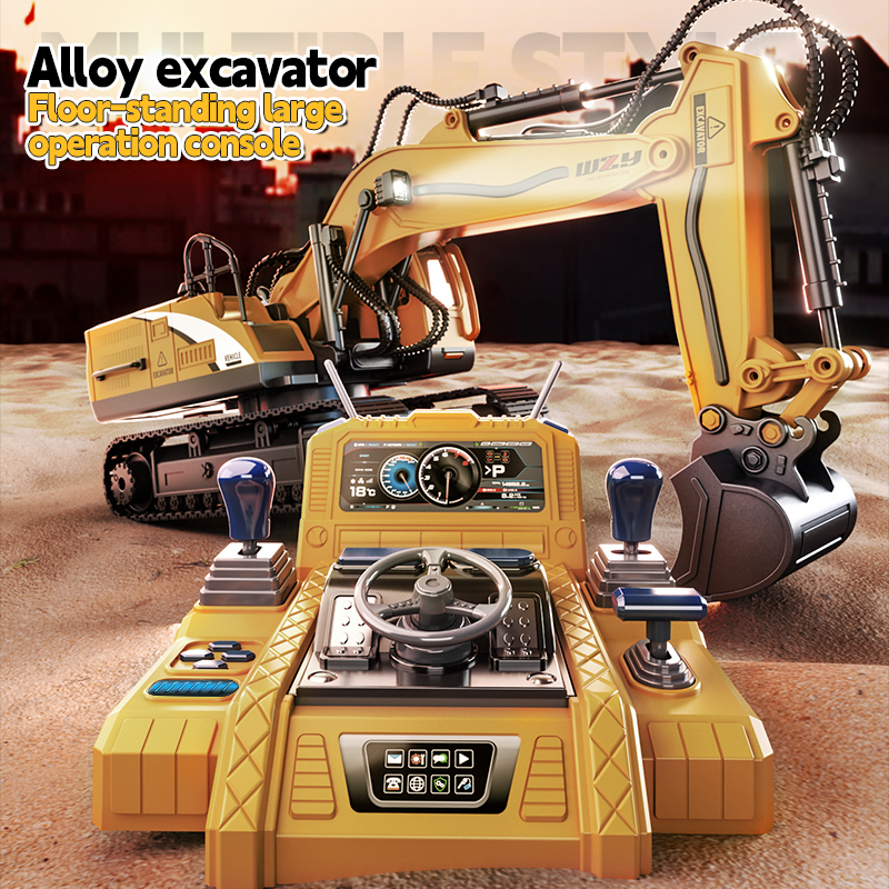 12/13/15CH RC Excavator Crawle - Home Automation Tutorial reseña y precio