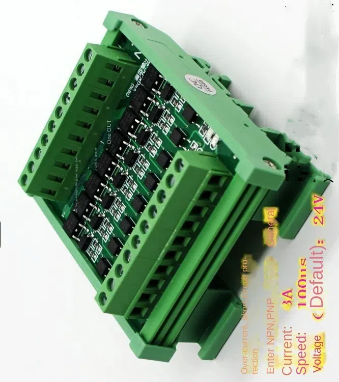 8-channel NPN/PNP board PLC ou - Relay 8 Channel Board reseña y precio