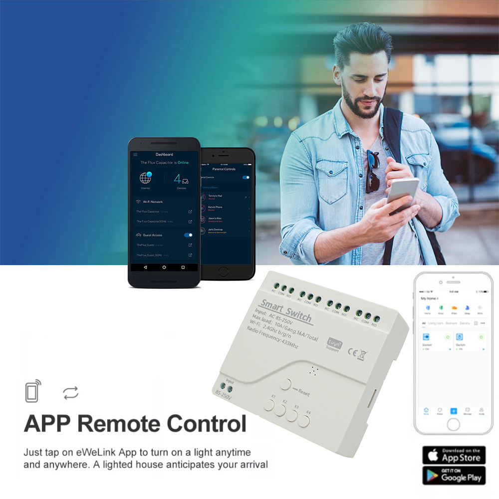 Wifi Smart Switch Home Automat - Home Automation Technology reseña y precio