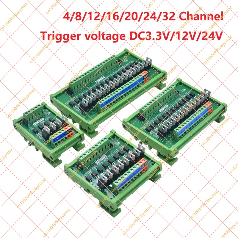 PLC Output Amplifier Solid Sta - Relay 8 Channel Board reseña y precio