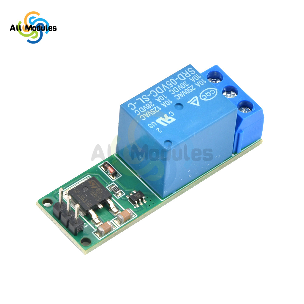 6-24V 1 Channel Relay Module F - Shelly Relay Module reseña y precio