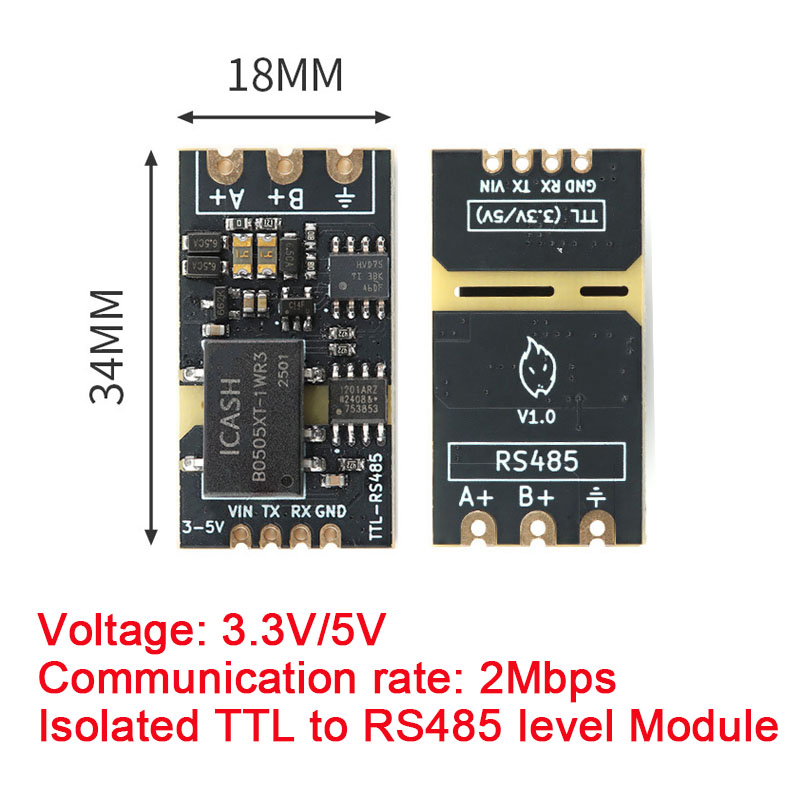 5Pcs/1pc Isolated TTL to RS485 - Shelly Relay Module reseña y precio