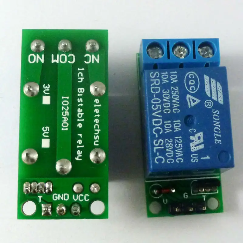 Flip-Flop Latch Relay Module B - Home Automation With Arduino reseña y precio