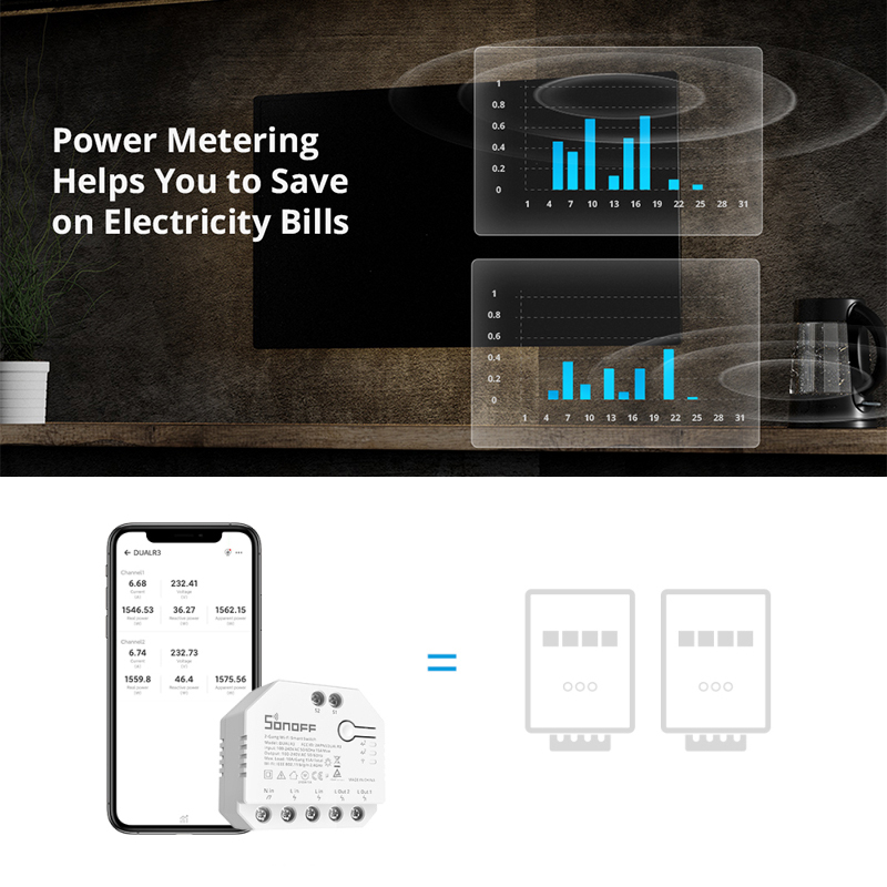 SONOFF Dual R3 Dualr3 Lite 2-G - Sonoff Basic Switch reseña y precio