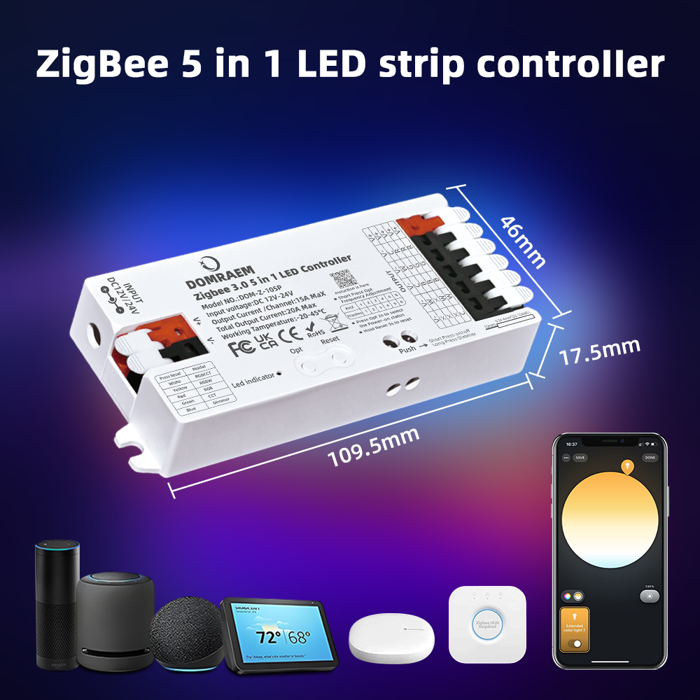 DOMRAEM Zigbee 3.0 5 in 1 LED  - Zigbee Coordinator Stick reseña y precio