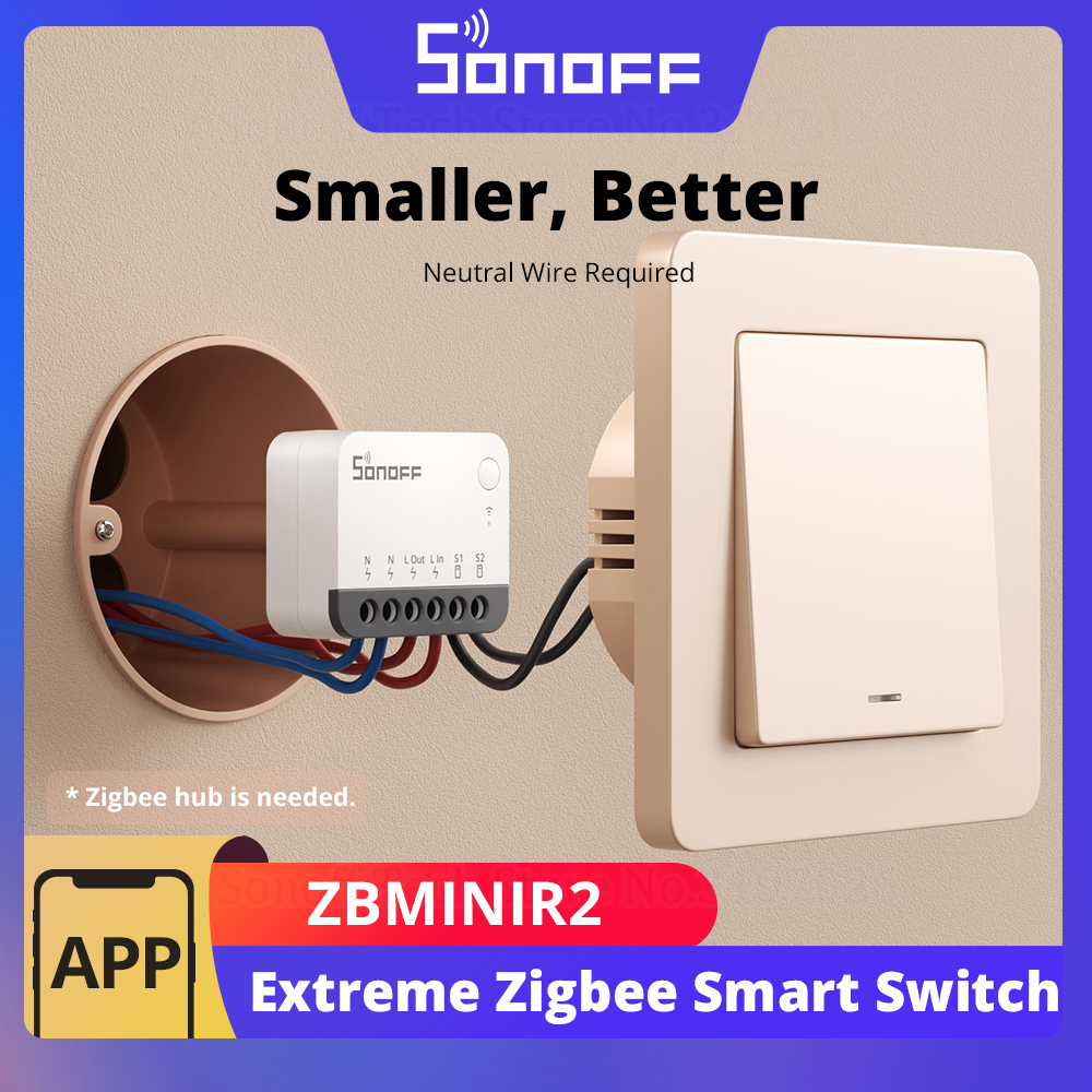 SONOFF ZBMINIR2 Extreme Zigbee - Sonoff Basic Switch reseña y precio
