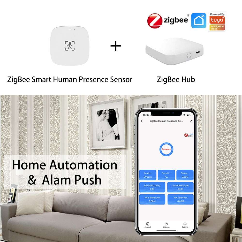 ZigBee Wifi MmWave Human Prese - Home Automation Technology reseña y precio
