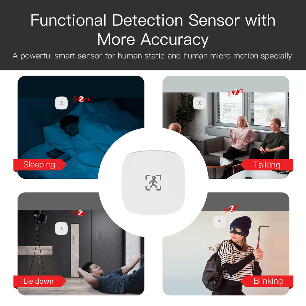 ZigBee Wifi MmWave Human Prese - Home Automation Technology reseña y precio