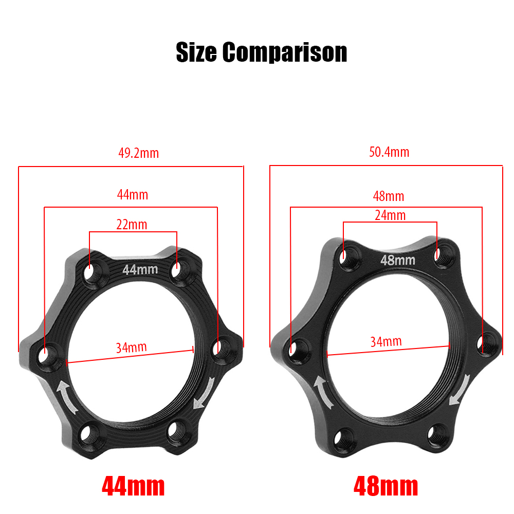 2pcs Bicycle Bike 44mm 48mm Fr - Matter Hub Thread reseña y precio