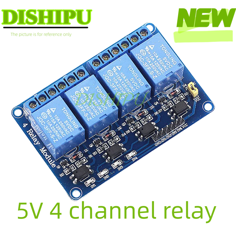 DC 5V 12V 24V 1 2 4 6 8 Channe - Relay 8 Channel Board reseña y precio