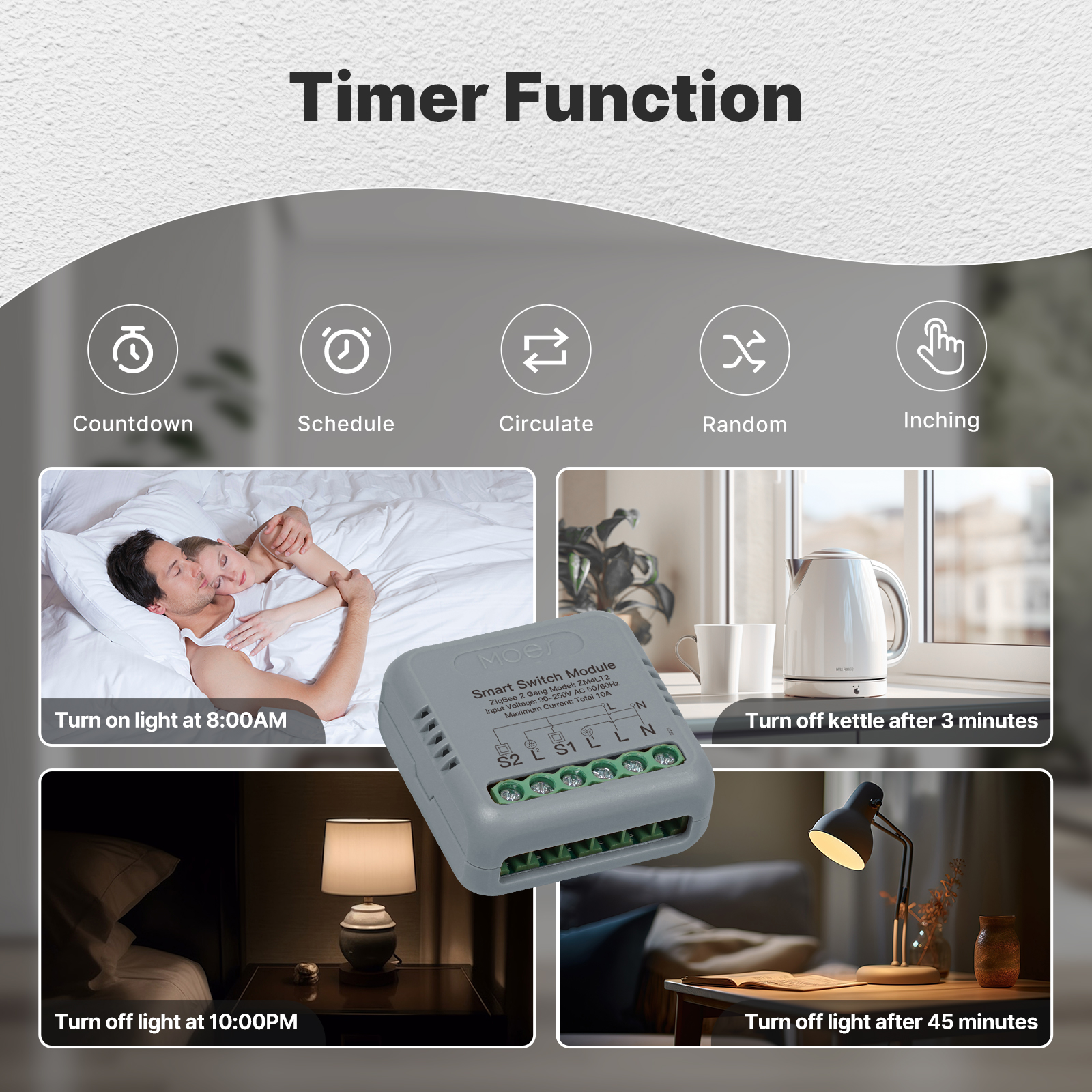 MOES Tuya WiFi Zigbee Mini DIY - Home Automation Ideas reseña y precio