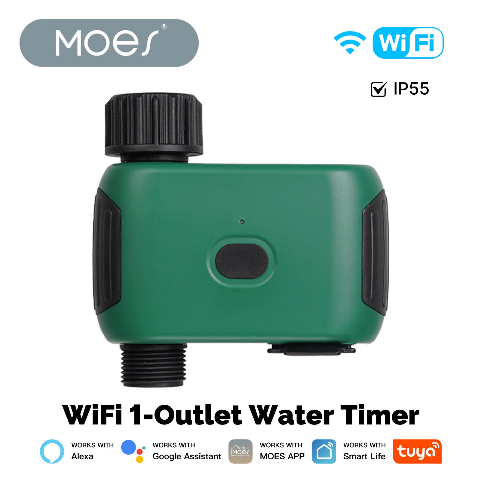 MOES Tuya Smart WiFi 1 Outlet  - Home Automation Technology reseña y precio