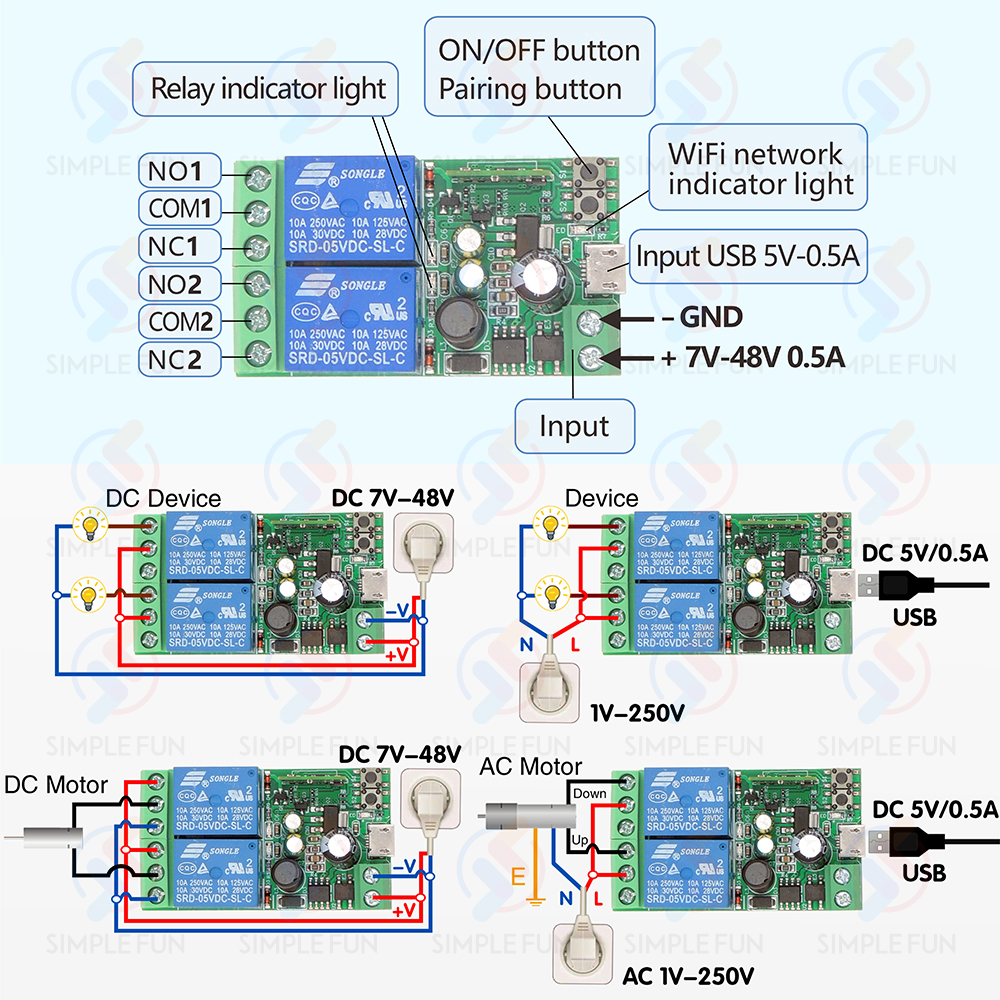 EWelink WiFi Smart Switch,DC 5 - Sonoff Basic Switch reseña y precio