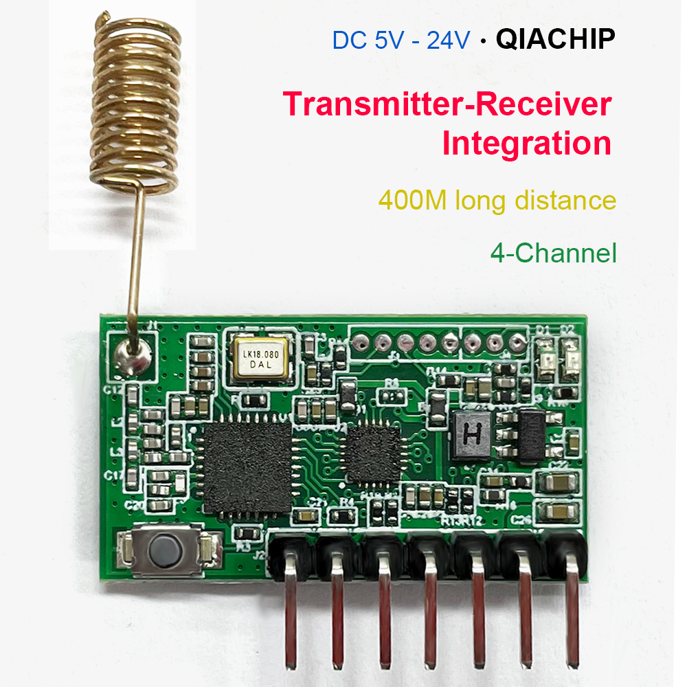 QIACHIP RF Receiving and Trans - Home Automation With Arduino reseña y precio