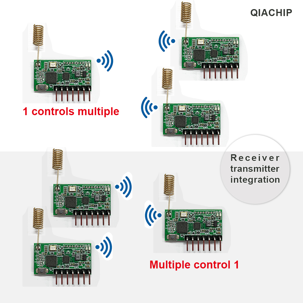 QIACHIP RF Receiving and Trans - Home Automation With Arduino reseña y precio
