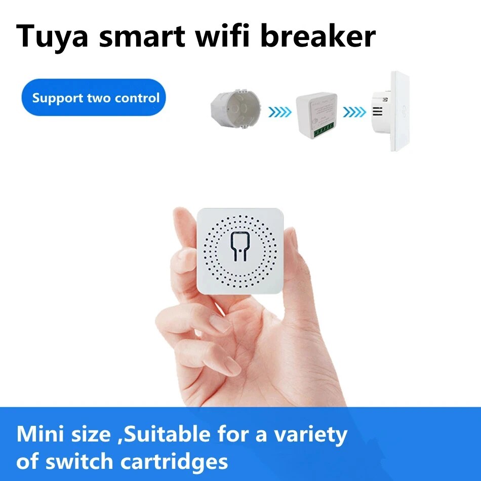 Tuya Mini 16A WiFi Switch Smar - Home Automation Technology reseña y precio