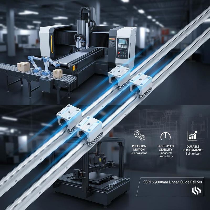 Linear Sliding Track Set 2000m - Diy Automation Projects reseña y precio
