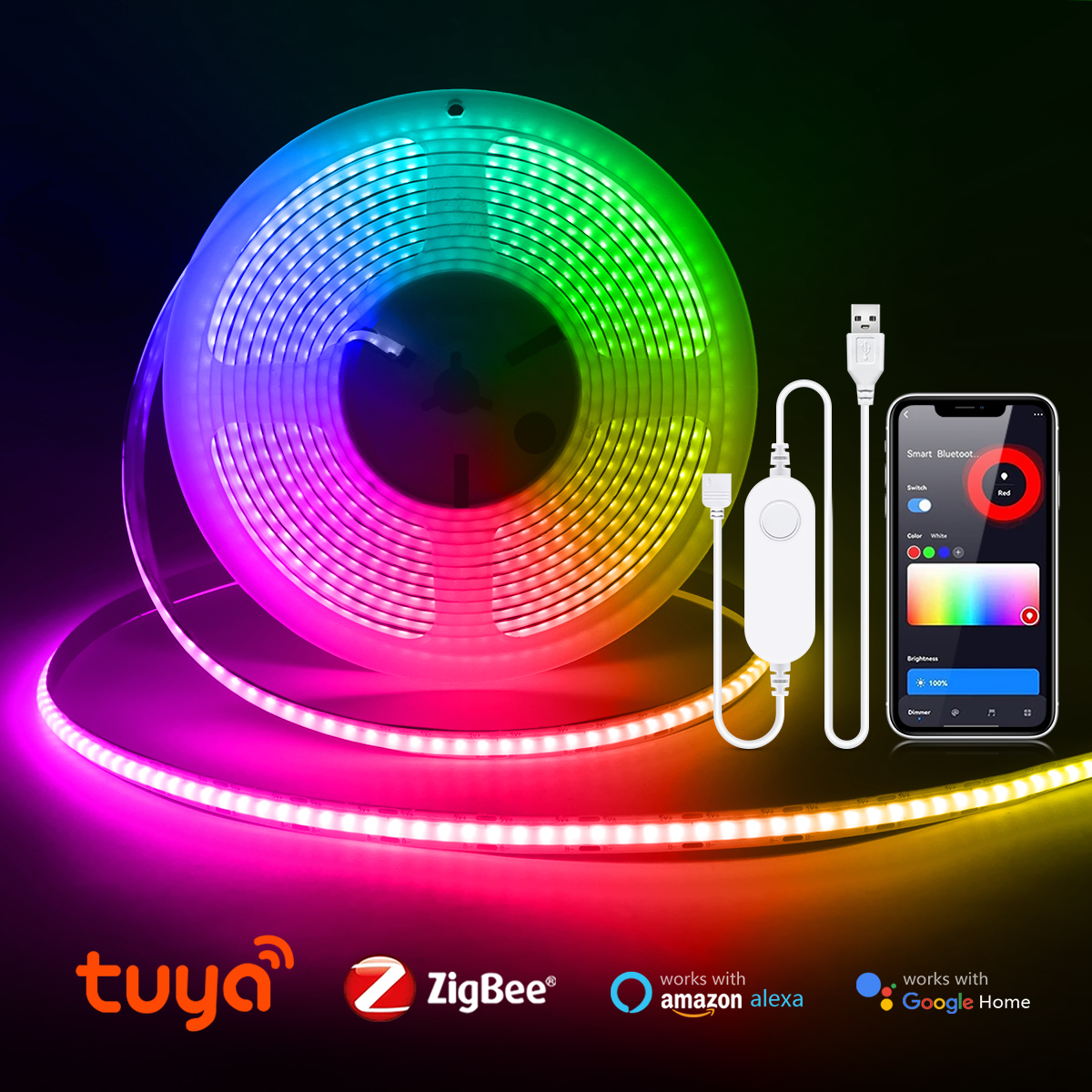 ZigBee LED Strip Smart Tuya CO - Zigbee Coordinator Stick reseña y precio