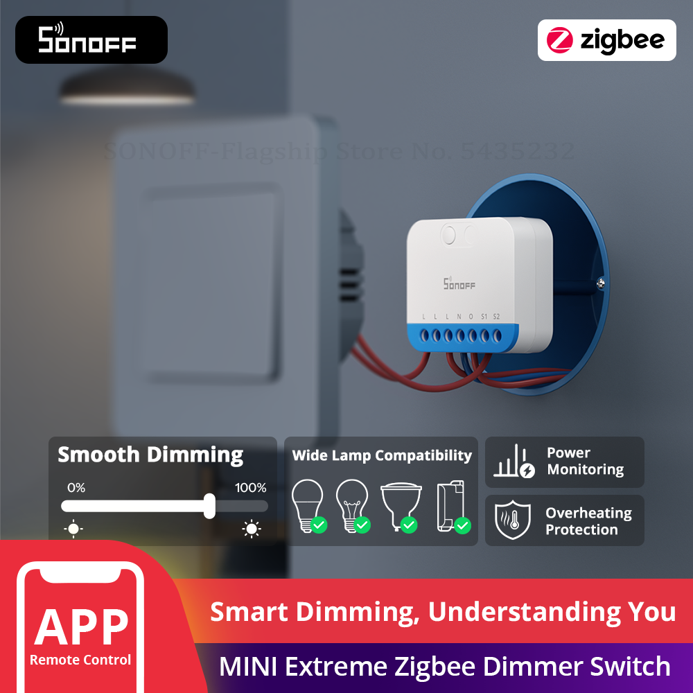 SONOFF MINI-ZBDIM MINI Extreme - Sonoff Basic Switch reseña y precio