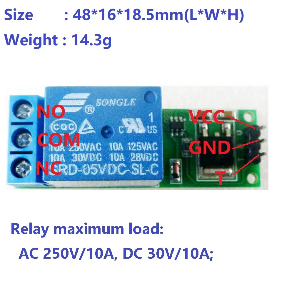 DC 6V 9V 12V 24V Flip-Flop Lat - Shelly Relay Module reseña y precio