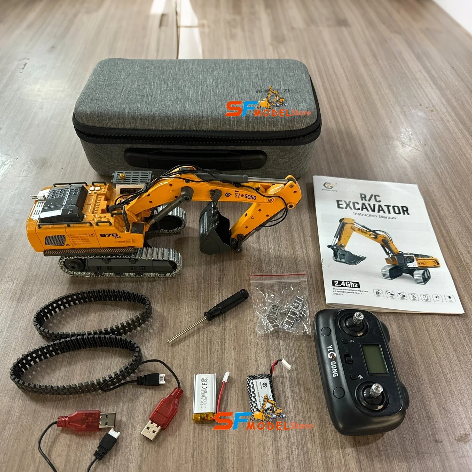 1/50 970 520 Mini RC Excavator - Home Automation Tutorial reseña y precio