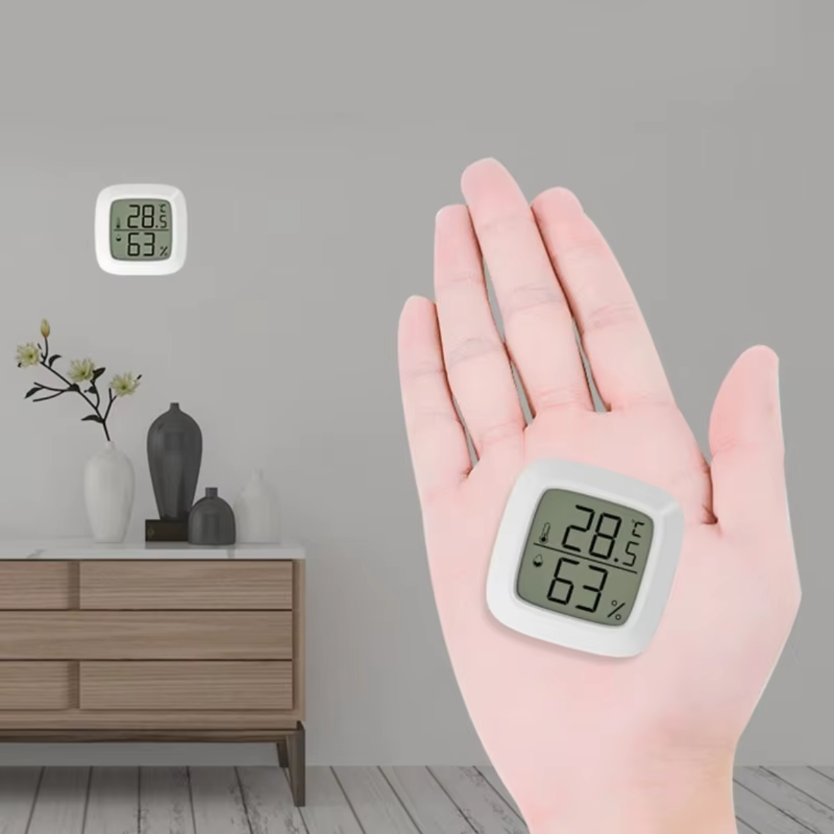 Mini LCD Digital Thermometer H - Temperature Humidity Sensor reseña y precio