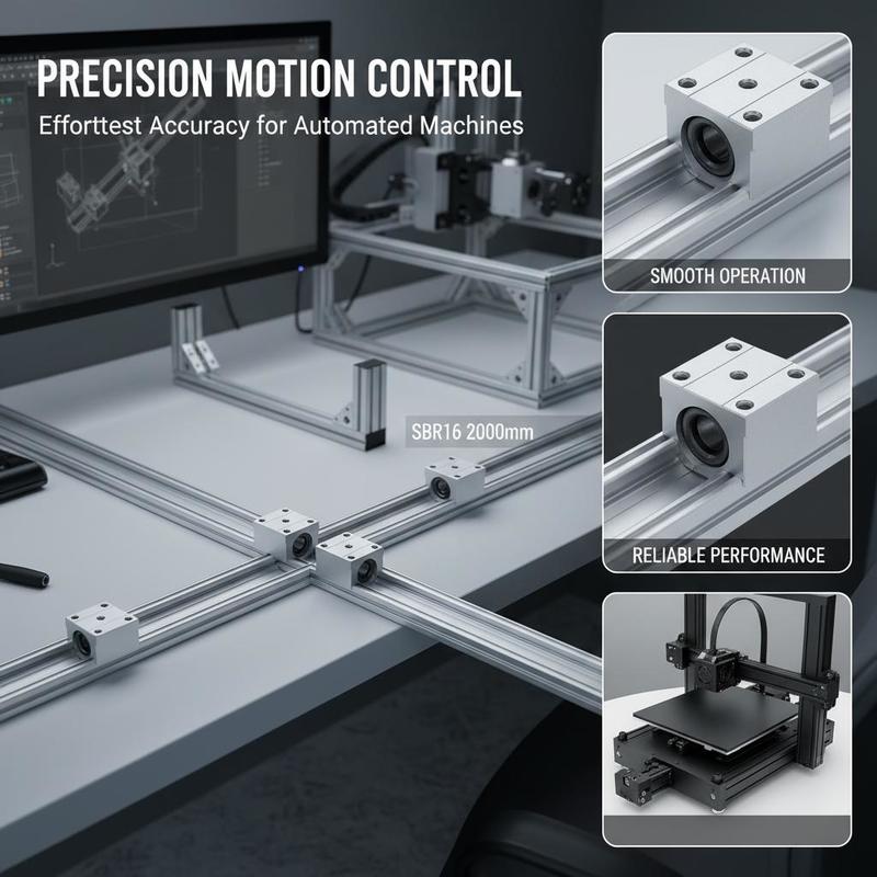 Linear Sliding Track Set 2000m - Diy Automation Projects reseña y precio