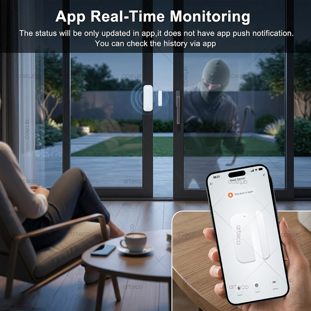 Zigbee Door Window Contatct Se - Home Automation Technology reseña y precio