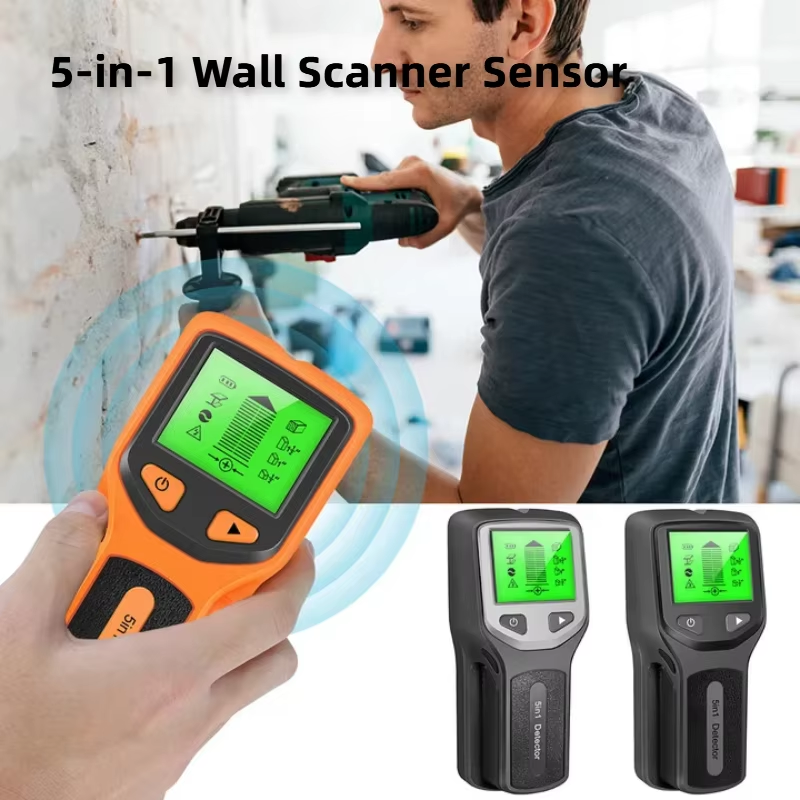 New 5-In-1 Wall Detector Handh - Water Leak Detector Wired reseña y precio